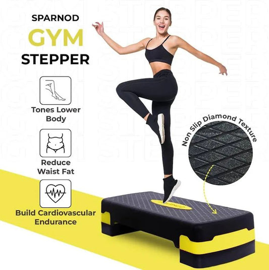 Fitness SAS-1000 Aerobic Gym Stepper for Exercise at Home